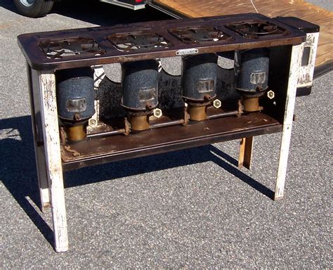 NEW PERFECTION 78, 3-BURNER BLACK COOK STOVE, ANTIQUE KEROSENE ...