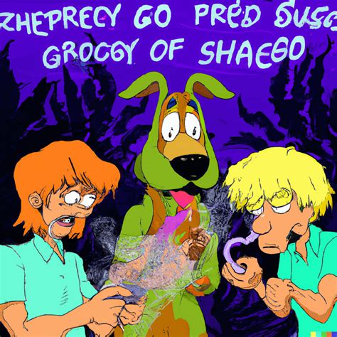 Shaggy And Scooby Smoking Weed