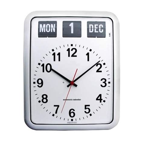 Day and Date Clock for Alzheimer's | Easy Read Wall Clock I Alzstore