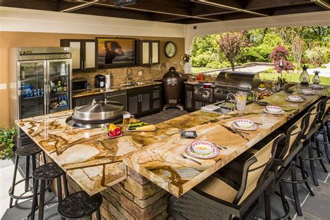 Outdoor Kitchen Stone Countertops – Things In The Kitchen