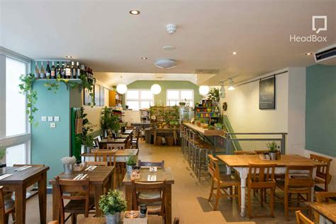 Book Upstairs Room, The Natural Kitchen Marylebone (London) – HeadBox