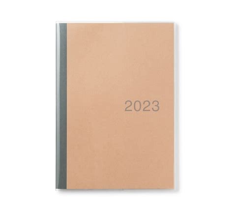 Muji 2023 Planner Muji 2023 Kraft Paper Monthly Planner - Etsy