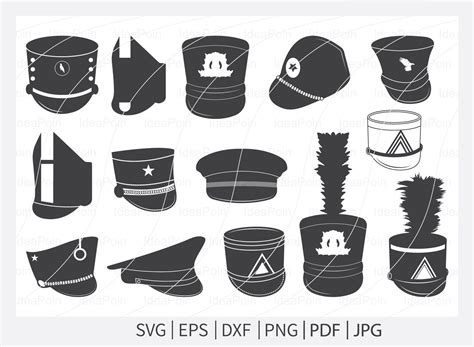 Marching Band Hat SVG Marching Band SVG Shako Hat svg | Etsy