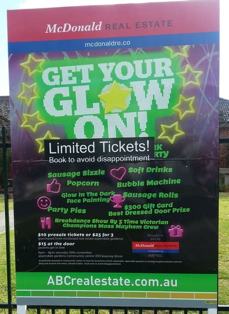 'Get Your Glow On!' at Aspendale Gardens Community Centre