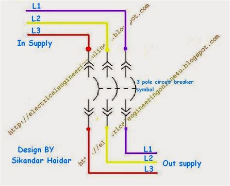 How to Wire 3 Pole MCB Circuit Breaker