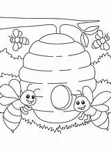 100 Bee Coloring Pages  ColoringPagesOnlycom sketch template