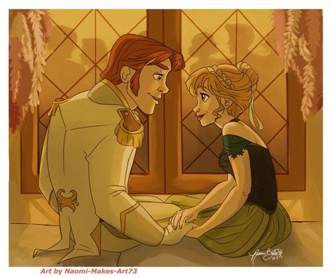 Anna and Prince Hans in Love is an Open Door | Disney fan art, Frozen love, Frozen art