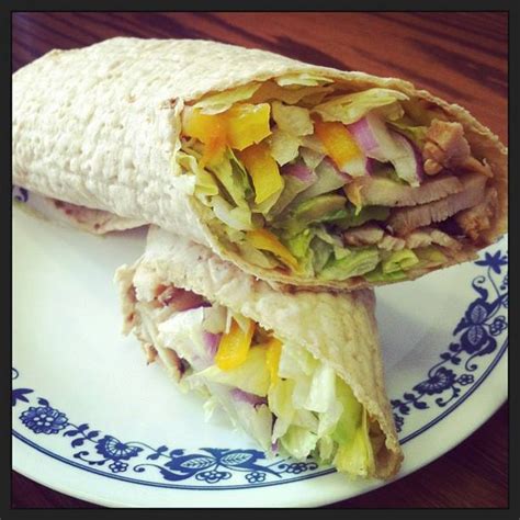 Ripped Recipes - Teriyaki Chicken Wrap