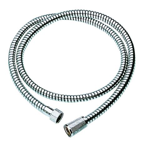 GROHE Relexa Longlife 59 in. Shower Hose in StarLight Chrome-28143000 ...