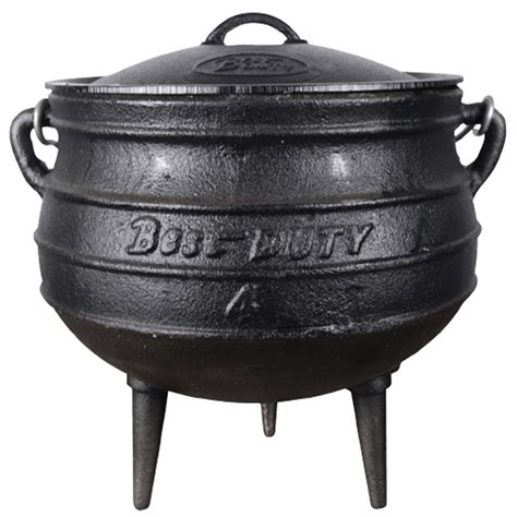 Best Duty – Potjie Pot Size 3/4 Pot & Lid (Size 2.7L) – The Springbok Shelf