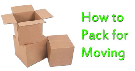 How to Pack for Moving & Packing Tips | Moving hacks packing, Moving ...