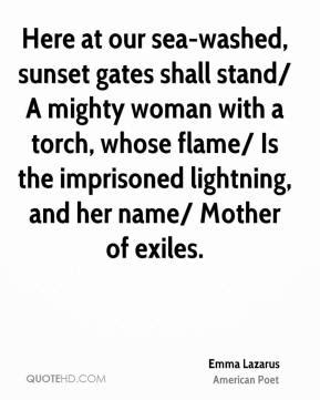 Emma Lazarus Quotes. QuotesGram