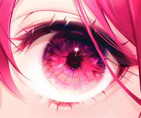 58 on Twitter | Anime eyes, Pink eyes, Pink