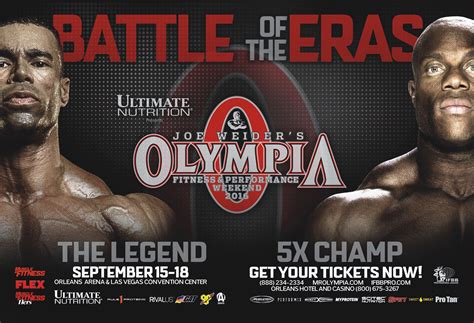 Who is Competing at the Mr. Olympia? - Fat Loss and Workouts