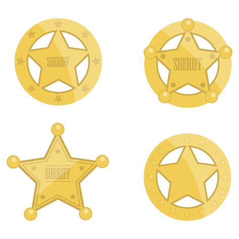 Sheriff's Badge Svg