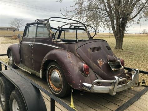 1963 vw beetle convertible for sale: photos, technical specifications, description