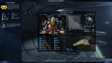 Galactic Civilizations IV’s Arceans are an excellent starting race for ...