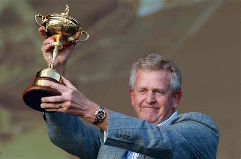 Colin Montgomerie, Ryder Cup player and winning 2010 Captain.