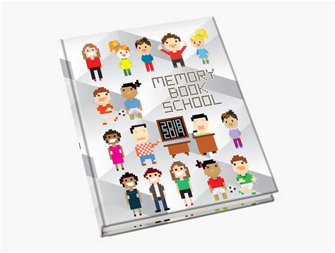 Yearbook Clipart Information Book - Elementary School Yearbook Cartoon , Free Transparent ...