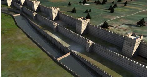 Theodosian Walls. Probably one of the most formidable defensive ...