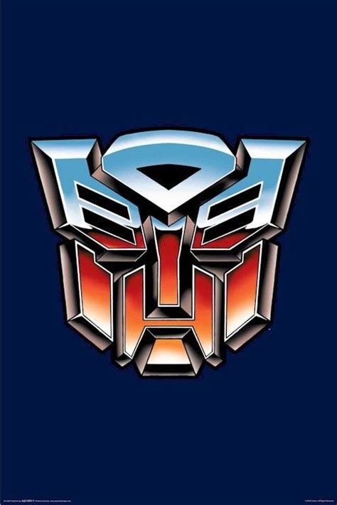 $6.95 - Transformers Classic Autobot Logo 24X36 Cartoon Poster/Rolled! #ebay #Collectibles ...