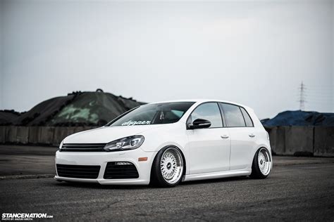 Stanced VW Golf GTI Wallpaper and Background Image | 1680x1121 | ID:576534