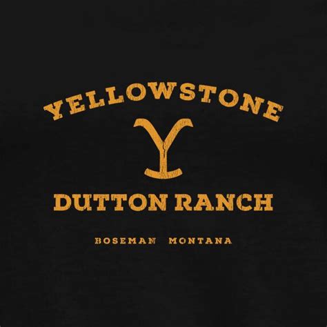 Yellowstone Dutton Ranch T-Shirt inspired by Yellowstone - Regular T-Shirt in 2020 | Yellowstone ...