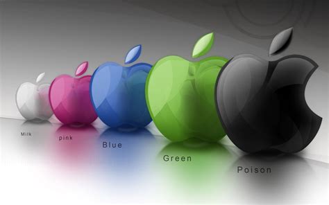 Assorted color Apple logo HD wallpaper | Wallpaper Flare