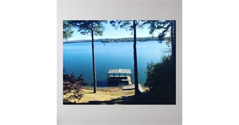 Lake House View Poster | Zazzle