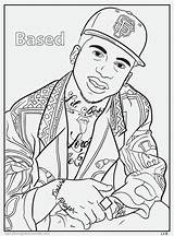 7 Delightful Pages From A Rap Coloring Book  Gangsta rap sketch template