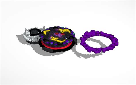 3D design Beyblade burst Sparking Lucifer The End | Tinkercad