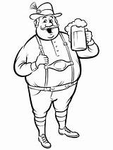 Oktoberfest coloring Page  Free Printable sketch template