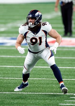 Denver Broncos Linebacker Anthony Chickillo 91 Editorial Stock Photo ...