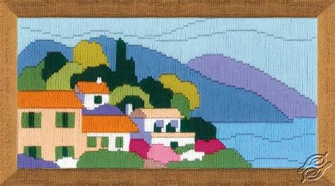 Town near the Sea 1631 by RIOLIS | Cross stitch, Stitch, Stitch kit
