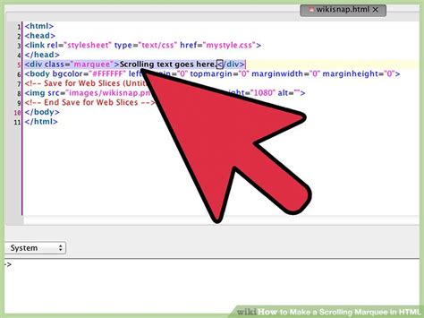 How to Make a Scrolling Marquee in HTML (with Pictures) - wikiHow