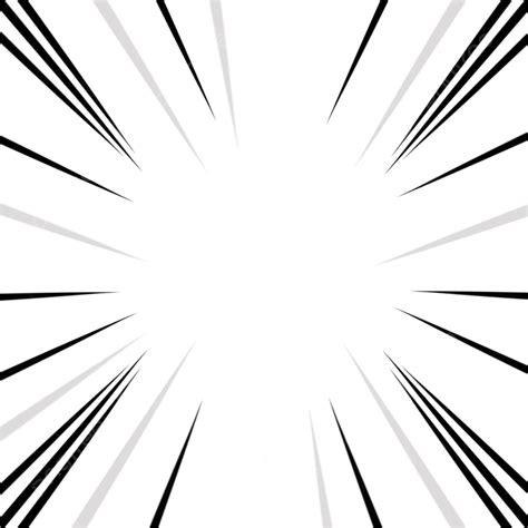 Speed Lines Clipart PNG Images, Comic Abstract Speed Black And White Lines, Velocity Line ...