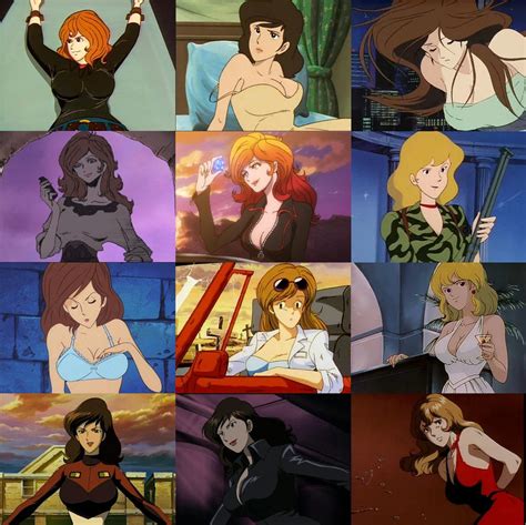 Fujiko Mine collage by cartoonsbest on DeviantArt