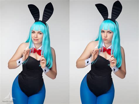 Bulma Bunny Girl Bodysuit Cosplay Costume | Etsy