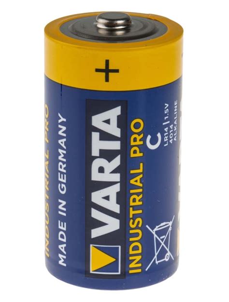 4014 Varta | Varta Industrial Varta 1.5V Alkaline C Batteries With Standard Terminal Type | 803 ...