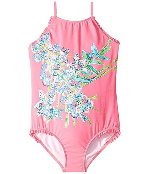 Lilly Pulitzer UPF 50+ Juliet Swimsuit (Toddler/Little Kids/Big Kids ...