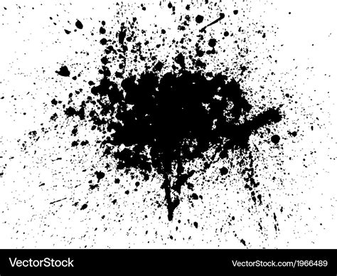 Black splash Royalty Free Vector Image - VectorStock