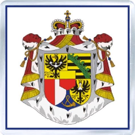 Acrylic Fridge Magnet: Liechtenstein. Coat of Arms of Liechtenstein | Coat of arms, Arms ...