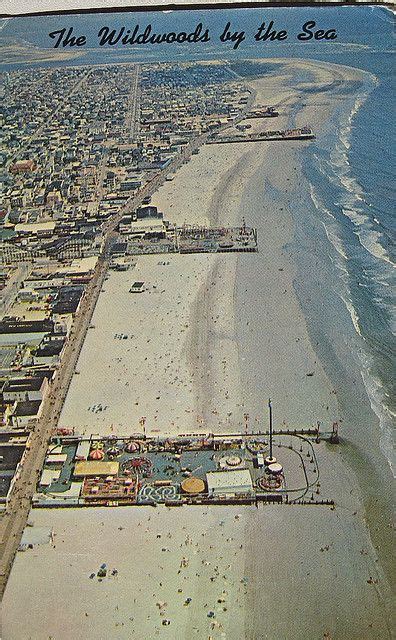 Wildwood Aerial postcard | North wildwood, Wildwood beach, Wildwood