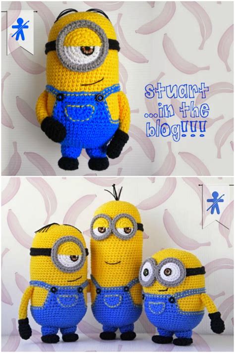 Minion Free Crochet Pattern Collection All The Best Ideas | Pokemon crochet pattern, Minion ...