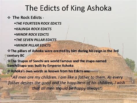 The Edicts of Emperor Ashoka - Do they have any relevance in this ...