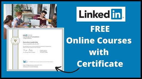 LinkedIn Free Courses with Certificates | LinkedIn Learning Free ...