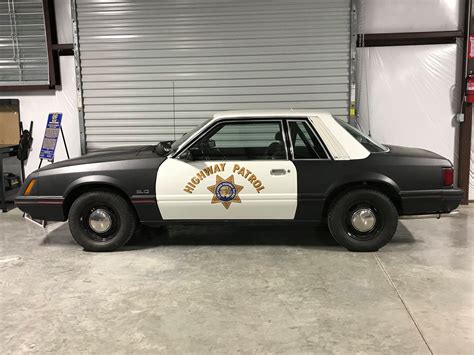 1982 CHP Mustang Proto-Type | Mustang, Chp, Police