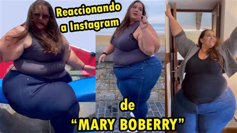 Reaccionando a Instagram de Mary Boberry SSBBW. - YouTube