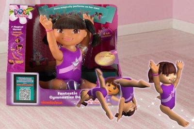 NEW DORA The EXPLORER Doll FANTASTIC GYMNASTICS DORA Toy Fisher Price Fun Songs | #372830140