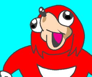 Knuckles Sings (meme) - Drawception